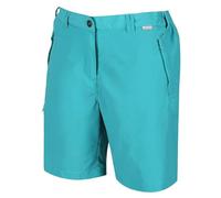 Regatta Short Chaska II léger avec Propriété de séchage Rapide et Multiples Poches Shorts Femme Turquoise FR: S (Taille Fabricant: 12)