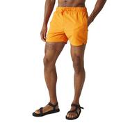 Regatta Short de Bain Mawson II à Taille élastique pour Homme, Permission Orange, 3XL