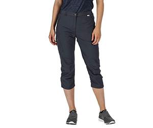 Regatta Short Long Chaska II Léger et déperlant avec Protection UV40 et Propriété de séchage rapide Shorts Femme Seal Grey FR: XXS (Taille Fabricant: 8)