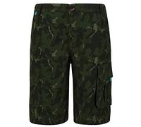 Regatta Short Long Junior Garçon Effet Vintage Shorewalk avec Poches Multiples Shorts Enfant Racing Green Camo FR: XL (Taille Fabricant: 9-10)