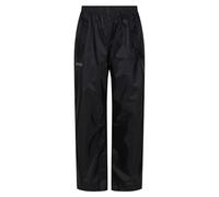 Regatta Surpantalon Enfant imperméable avec DÉTAILS réfléchissants Pro Stormbreak Overtrousers Enfant Black FR: L (Taille Fabricant: 9-10)