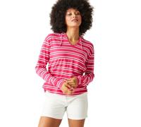 Regatta Sweat à capuche léger en coton Minerve pour femme, Hotpnk/blanc, 38