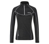 Regatta - Sweat cintré à manches longues raglan et col montant zippé (GT20486)