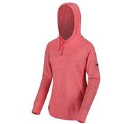 Regatta Sweat-Shirt RAYÉ Manches Longues Merindha avec Capuche réglable T-Shirts/Polos/Vests Femme Red Sky FR: S (Taille Fabricant: 12)