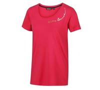 Regatta T-Shirt 100% Coton Organique écologique Filandra IV avec imprimé Design T-Shirts/Polos/Vests Femme Virtual Pink FR: XL (Taille Fabricant: 18)