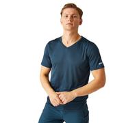 Regatta T-Shirt à col en V pour Homme, Bleu