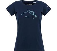 Regatta - T-shirt "Breezed V" pour femme RG11667 (36 FR) (Bleu marine)