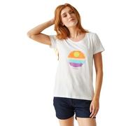 Regatta T-Shirt Filandra VIII pour Femme, Blanc, 36