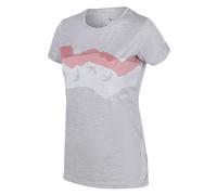 Regatta T-Shirt Technique Manches Courtes Fingal V Léger et Respirant avec imprimé T-Shirts/Polos/Vests Femme Dapple FR: M (Taille Fabricant: 14)
