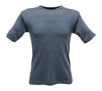 Regatta T-Shirt Thermique Homme Manches Courtes Thermal Base Layer Homme Denim Blue FR: M (Taille Fabricant: M)