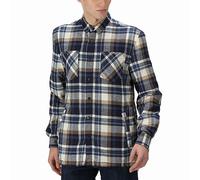 Regatta Thamos Chemise, Bleu Marine/Carreaux dorés, XL Homme