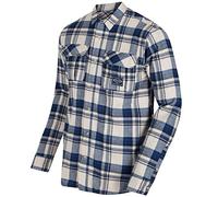 Regatta Tyrus Chemise Homme IrshCrm/Navy FR: M (Taille Fabricant: M)