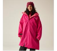 Regatta Unisex Kids Fleece Lined Oversized Fit Waterproof Robe Potion rose 9-13 ans Unisex
