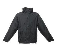 Veste Regatta Dover pour hommes, coupe-vent, imperméable RW1185 (4XL) (Noir/Cendres)