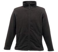 Regatta Veste en micro polaire à fermeture éclair intégrale pour homme, Noir, M