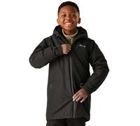 Regatta Veste imperméable enfant Farbank II respirante bandes réfléchissantes Noir 11/12 ans