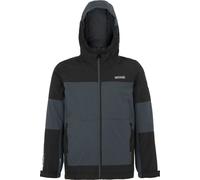 Regatta - Veste imperméable "Beamz IV" pour enfants RG11211 (158) (Gris moyen/noir)