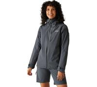 Regatta - Veste imperméable "Birchdale II" pour femme RG11408 (38 FR) (Noir/gris moyen)