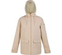 Regatta - Veste imperméable "Broadia" pour femme RG9198 (40 FR) (Taupe chaud/jaune vanille clair)