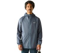 Regatta Veste imperméable Pack-It III pour homme coupe-vent respirante pliable Bleu L