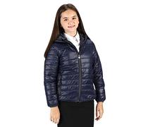Regatta Veste Junior matelassée isolante, légère, Déperlante et Compressible avec capuche Stormforce Baffled/Quilted Jackets Enfant Navy FR: L (Taille Fabricant: 9-10)