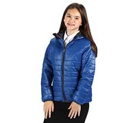 Regatta Veste Junior matelassée Isolante, légère, Déperlante et Compressible avec Capuche Stormforce Baffled/Quilted Jackets Enfant Royal Blue FR: M (Taille Fabricant: 7-8)