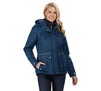 Regatta Veste Lifestyle à Capuche FROSTINE imperméable, Respirante et Isolante Thermo Guard Veste Femme Blue Opal/Navy FR : S (Taille Fabricant : 40)