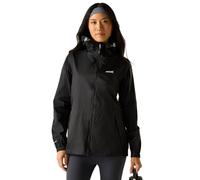 Regatta Femme Veste imperméable, Noir, 36
