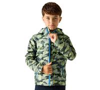 Veste impermÃ©able enfant Regatta Lever II Printed Gris 13 ans