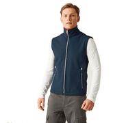 Regatta Men's Ascender 2 Layer Softshell Bodywarmer Doudoune sans Manches isolée, Bleu Marine/Rouge, M Homme