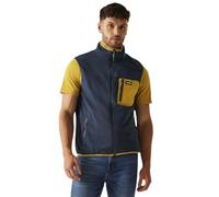 Regatta - Veste sans Manches Frankie - Homme (L) (Bleu Marine/Moutarde)