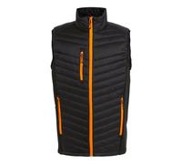 Regatta - Veste sans Manches Navigate - Homme (2XL) (Noir/Orange Vif)
