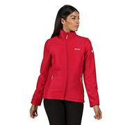 Regatta Veste Softshell Connie IV Coupe-Vent et Déperlante avec Tissu Stretch Doublé Chaud et Ouverture zippée intégrale Soft Shell Femme Dark Cerise FR: XS (Taille Fabricant: 10)