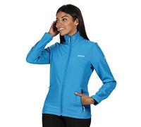 Regatta Veste Softshell Connie IV Coupe-Vent et Déperlante avec Tissu Stretch Doublé Chaud et Ouverture zippée intégrale Soft Shell Femme Blue Aster FR: S (Taille Fabricant: 12)