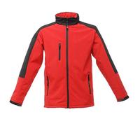 Regatta Veste Softshell Homme Imperméable et Respirante avec Capuche HYDROFORCE Soft Shell Homme Classic Red/Black FR: L (Taille Fabricant: L)