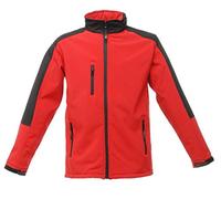 Regatta Veste Softshell Homme Imperméable et Respirante avec Capuche HYDROFORCE Soft Shell Homme Classic Red/Black FR: S (Taille Fabricant: S)