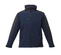 Regatta Veste Softshell Homme Imperméable et Respirante avec Capuche HYDROFORCE Soft Shell Homme Oxford Blue/Black FR: 2XL (Taille Fabricant: XXL)