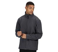 Regatta Veste Softshell Professionnelle Reid imperméable et Coupe-Vent, Seal Grey (Black), XL Homme