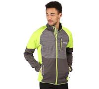 Regatta Veste Softshell Technique et Confortable Yare II avec Panneaux Extol Stretch Envers Chaud Soft Shell Homme Magnet/Electric Lime FR: S (Taille Fabricant: S)