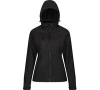 Regatta - Veste softshell "Venturer", avec capuche pour femme PC4255 (42 FR) (Noir)
