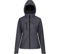 Regatta - Veste Softshell "Venturer", avec capuche pour femme PC4255 (44 FR) (Gris moyen/noir)