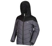 Regatta Veste Technique à Capuche Junior LOFTHOUSE II déperlante et Isolante Thermo-Guard avec Rembourrage épais Chaud Veste Enfant Magnet/Black FR : XXS (Taille Fabricant : 104)