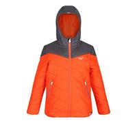 Regatta Veste Technique à Capuche Junior LOFTHOUSE II déperlante et Isolante Thermo-Guard avec Rembourrage épais Chaud Veste Enfant Blaze Orange/Magnet FR : L (Taille Fabricant : 152)