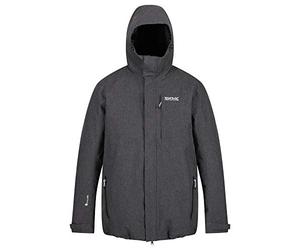 Regatta Veste Technique à Capuche VOLTER Imperméable, Respirante et Isolante Thermo-Guard avec Batterie chauffante intégrée Waterproof Insulated Jacket Homme Magnet FR: 2XL (Taille Fabricant: XXL)