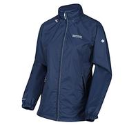 Regatta Veste Technique compactable Corinne IV Légère, Imperméable et Respirante avec Capuche Ajustable Jackets Waterproof Shell Femme Dark Denim FR: 2XL (Taille Fabricant: 20)