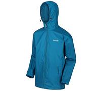 Regatta Veste Technique compactable Pack It III Imperméable, Respirante et Légère avec capuche fixe réglable Jackets Waterproof Shell Homme Olympic Teal FR: 2XL (Taille Fabricant: XXL)