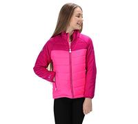 Regatta Veste Technique Junior FREEZEWAY légère, déperlante et Isolante Warmloft Veste Enfant Neon Pink/Dark Cerise FR : XS (Taille Fabricant : 116)