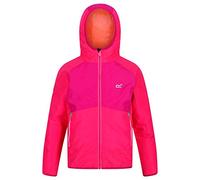 Regatta Veste Technique Junior réfléchissante à Capuche VOLCANICS III imperméable, Respirante et Isolante Thermo-Guard Parka imperméable Enfant Neon Pink/Duchess FR : XXS (Taille Fabricant : 104)