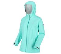 Regatta Veste Technique protectrice HAMARA III imperméable et Respirante avec Capuche réglable Jackets Waterproof Shell Femme, Tea Tree, FR : S (Taille Fabricant : 12)