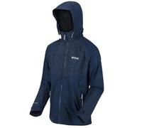 Regatta Veste Technique Réfléchissante Oklahoma Imperméable, Respirante et avec Capuche détachable Jackets Waterproof Shell Homme Dark Denimm/Dark Denim FR: XL (Taille Fabricant: XL)